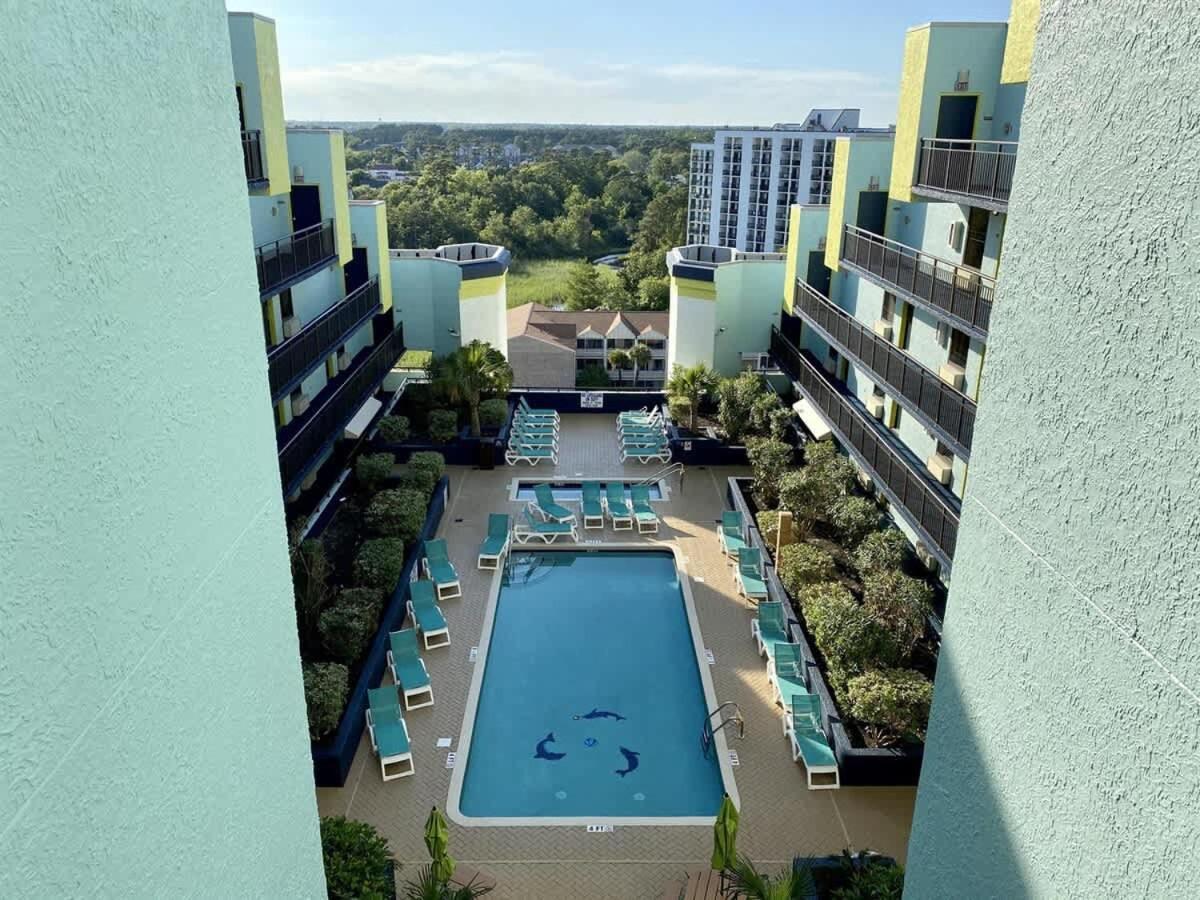 *Ocean View Beauty*King Bed*Rooftop Pool*Beach*Hot Tubs*M123 默特尔比奇 外观 照片