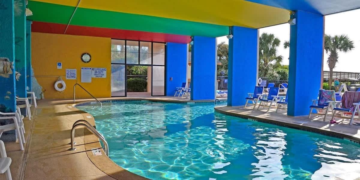 *Ocean View Beauty*King Bed*Rooftop Pool*Beach*Hot Tubs*M123 默特尔比奇 外观 照片