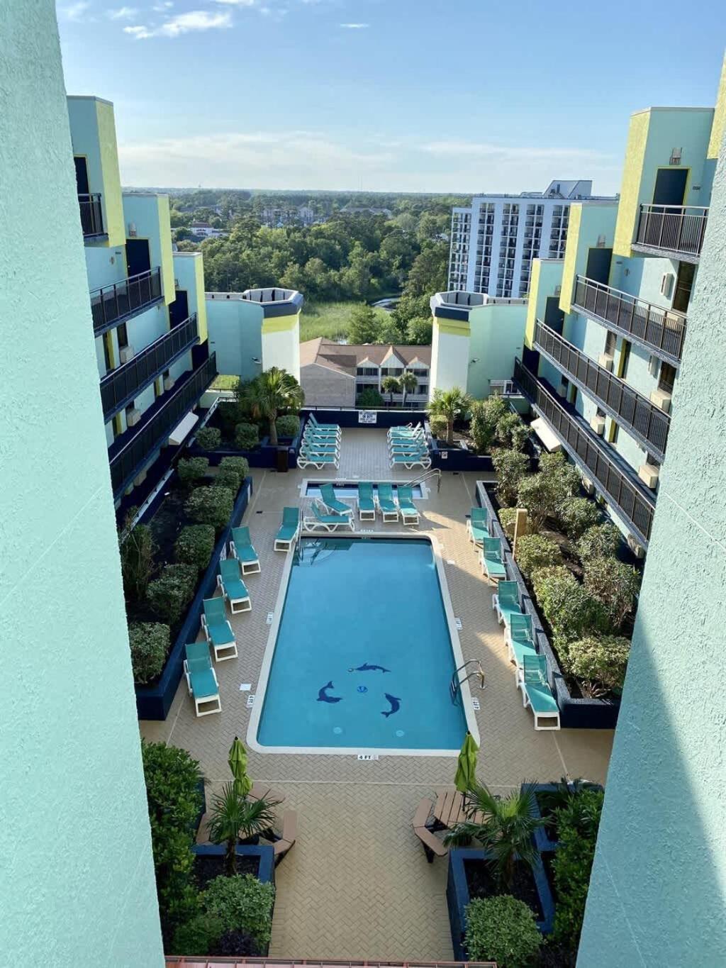 *Ocean View Beauty*King Bed*Rooftop Pool*Beach*Hot Tubs*M123 默特尔比奇 外观 照片